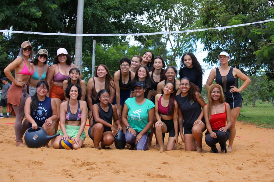 Momento de um encontro do Chega Mais